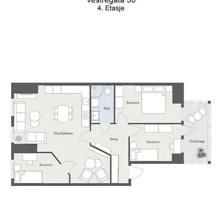 Apartment Tromso شقة ترومسو